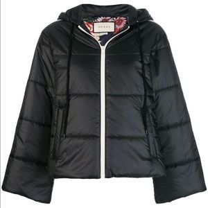 GUCCI Side Stripe Hooded Shell Parka NWT